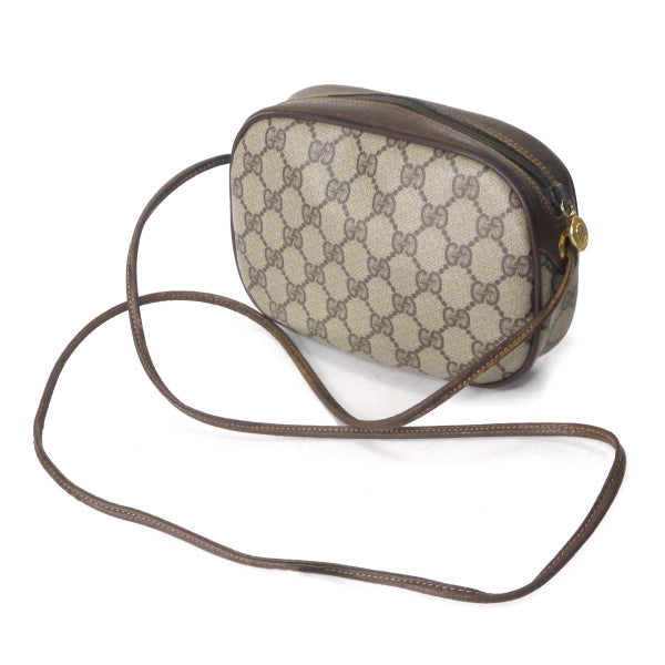OLD Gucci　ラウンド ミニシェリーポシェット（茶）