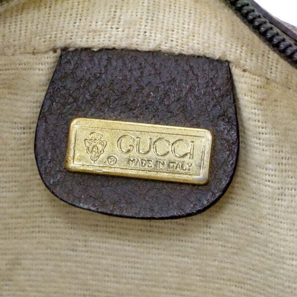 OLD Gucci　ラウンド ミニシェリーポシェット（茶）