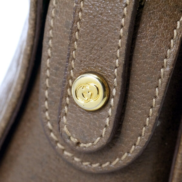 OLD Gucci　 ピグスキン2WAYショルダーバッグ（茶）