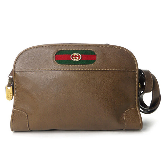 OLD Gucci　 ピグスキン2WAYショルダーバッグ（茶）