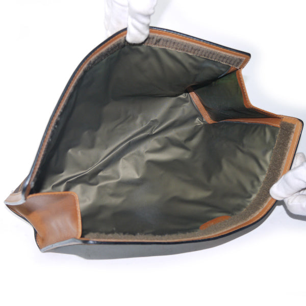 OLD Gucci 激レア!!流れ星柄クラッチバッグ（茶・大）