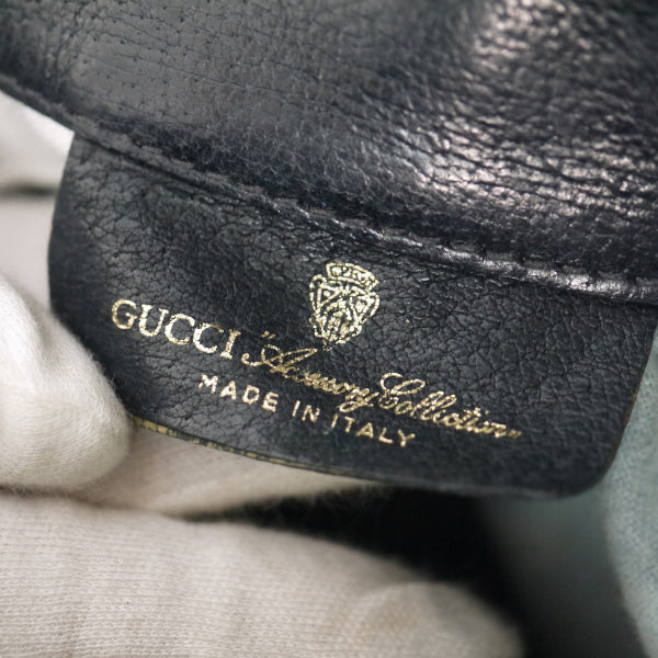OLD Gucci　ミニシェリー2層チェーンポシェット（青）