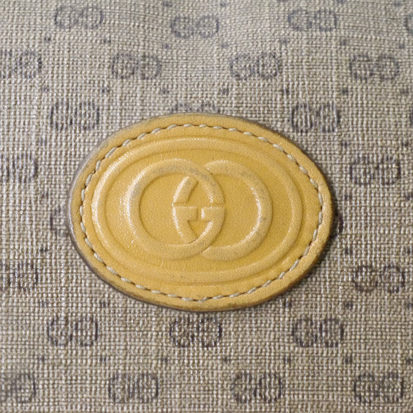 OLD Gucci マイクロGG横長2WAYバッグ（キャメル）