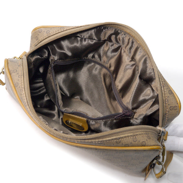 OLD Gucci マイクロGG横長2WAYバッグ（キャメル）