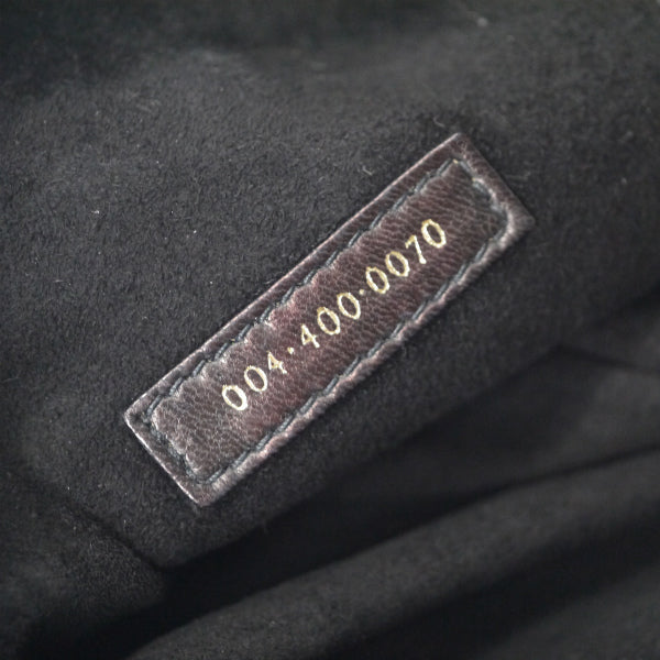 OLD Gucci　クロコフラップ総革ショルダー （黒）