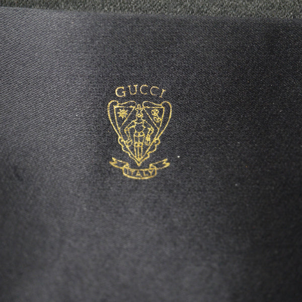 OLD Gucci　マイクロGG クラッチバッグ（黒）