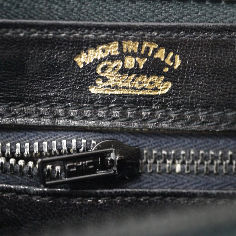 OLD Gucci　70s!!シェリースエードワンショルダー（黒）