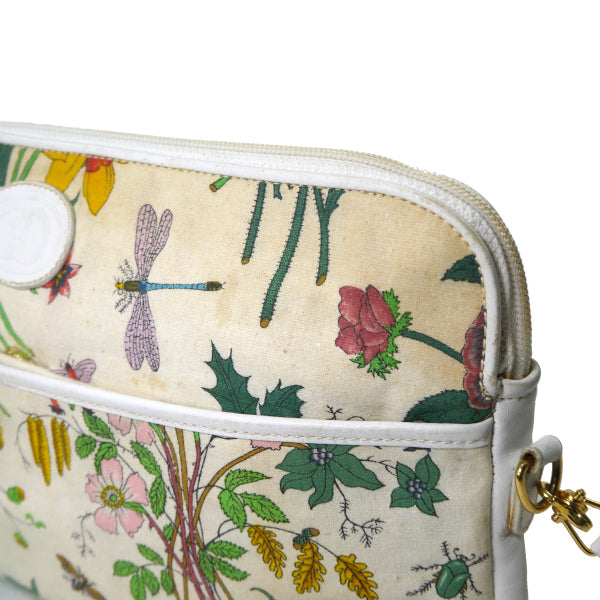【GUCCI】フローラ ショルダーバッグ オールドグッチ レア⭐︎オールド グッチ GUCCI フローラ 花柄 ショルダーバッグ