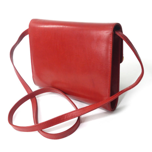 OLD Gucci　2WAYレザーミニバッグ（赤）