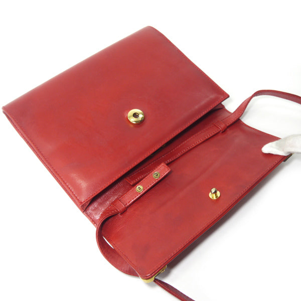 OLD Gucci　2WAYレザーミニバッグ（赤）