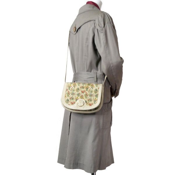 OLD Gucci 70s!フローラショルダー