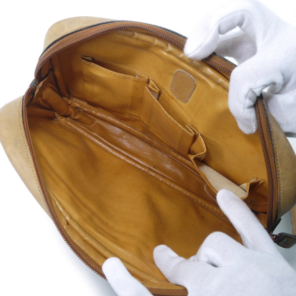 OLD Gucci 　マイクロGGシェリークラッチバッグ（キャメル）