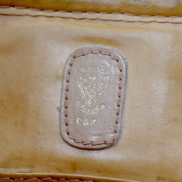 OLD Gucci 　マイクロGGシェリークラッチバッグ（キャメル）