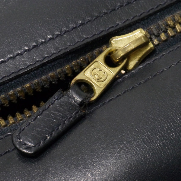 OLD Gucci 激レア!!シェリーラケットバッグ（青）