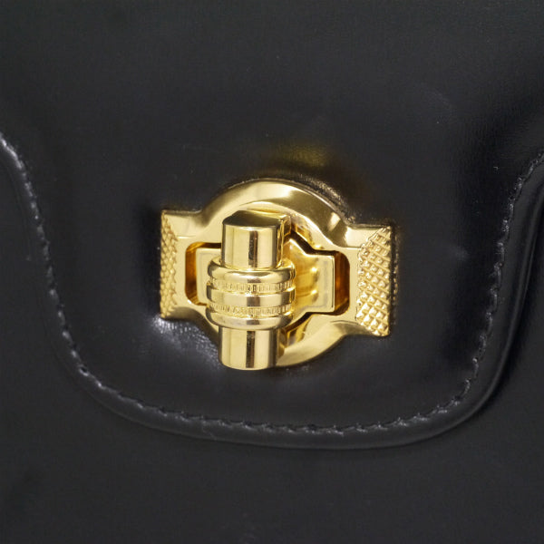 OLD Gucci　激レア!!ホースヘッド総革ショルダー（黒）