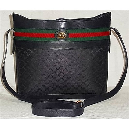 OLD Gucci 黒マイクロＧＧショルダー