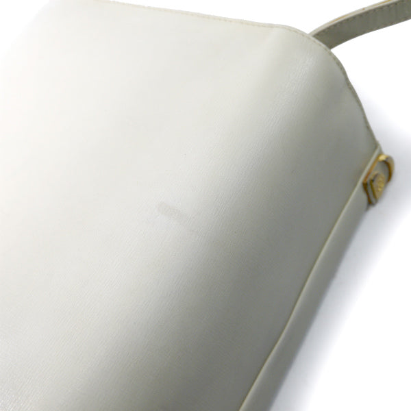 OLD Gucci　2WAYレザーミニバッグ（白）