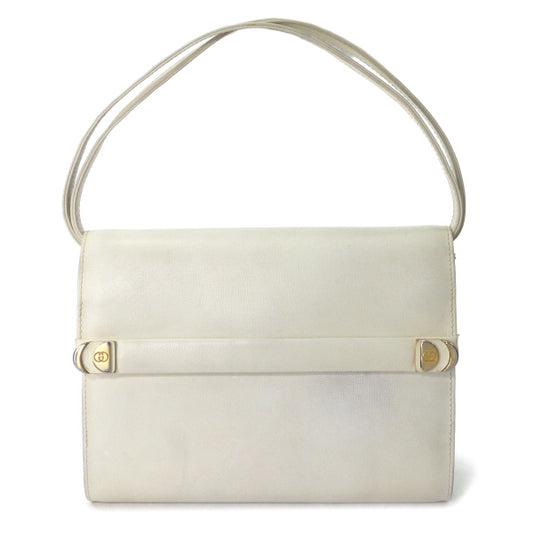 OLD Gucci　2WAYレザーミニバッグ（白）