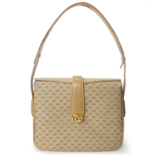 OLD Gucci 70sマイクロGGジャガードショルダー