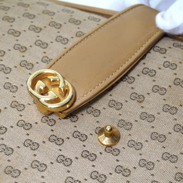 OLD Gucci 70sマイクロGGジャガードショルダー