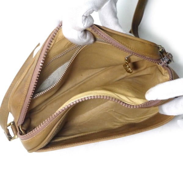 OLD Gucci　マイクロGGロゴ金具ショルダー（ベージュ）