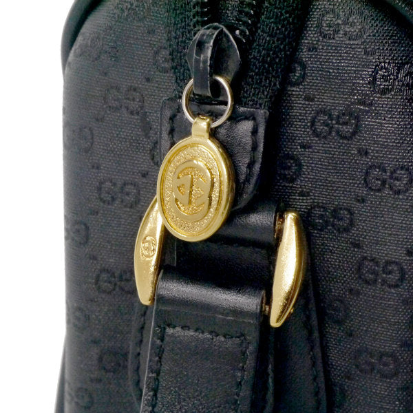 OLD Gucci 　マイクロGG半円シェリーショルダー（黒）