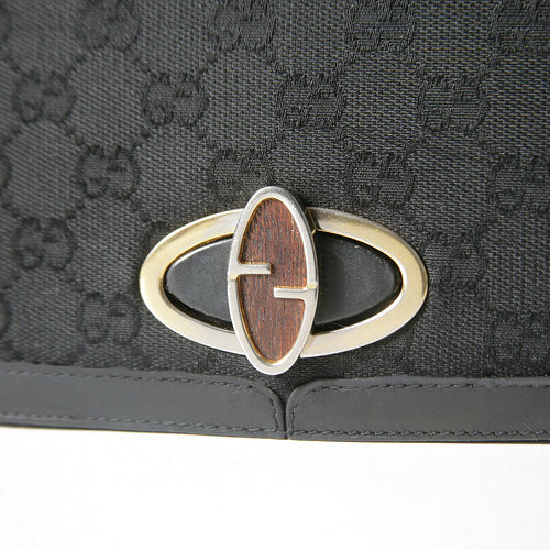 OLD Gucci ジャガードショルダー（黒）