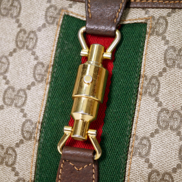 OLD Gucci ジャッキー金具ワンショルダー（茶）