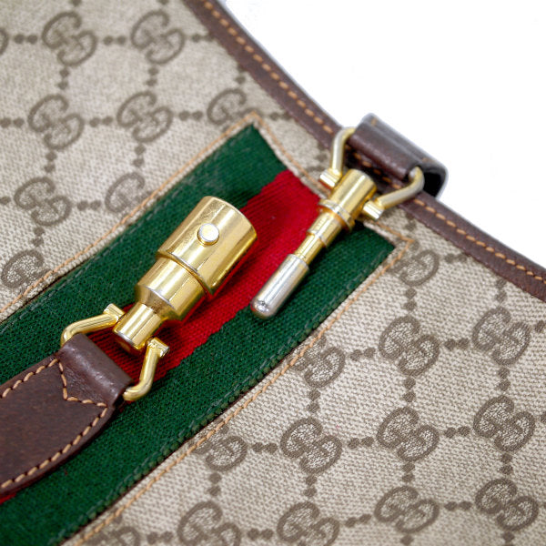 OLD Gucci ジャッキー金具ワンショルダー（茶）