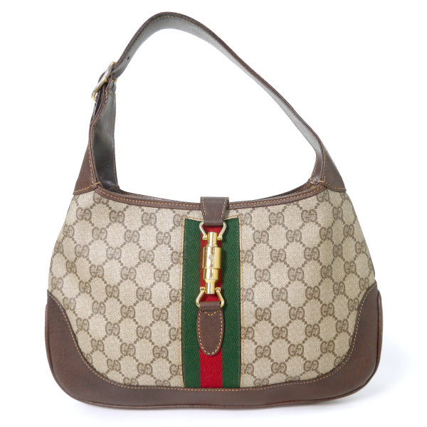 OLD Gucci ジャッキー金具ワンショルダー（茶）