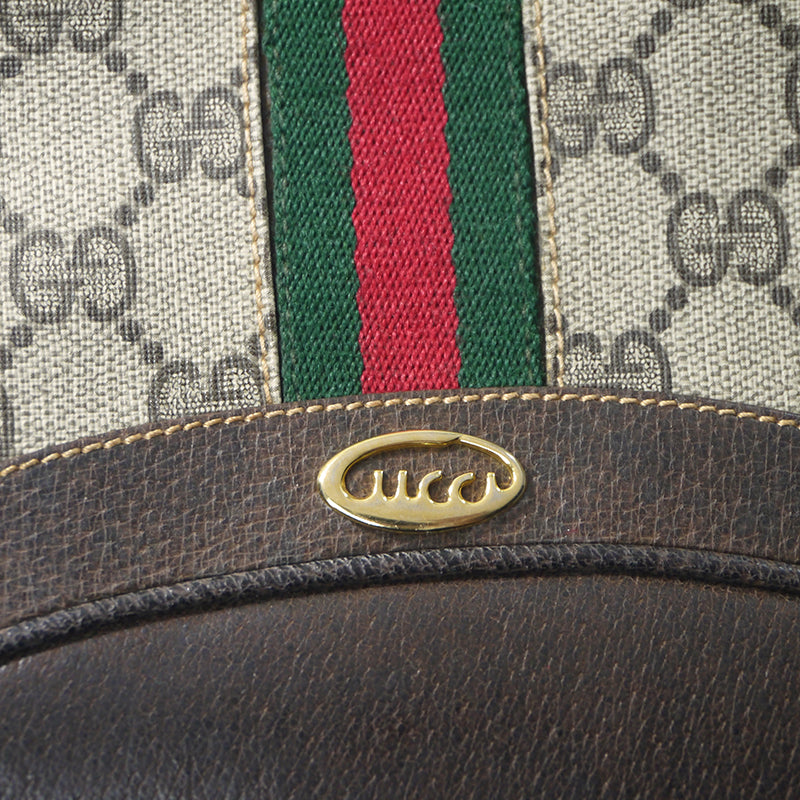 OLD Gucci 70s筆記体!ミニショルダ−（茶）