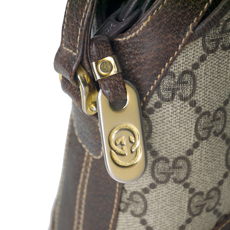 OLD Gucci 70s筆記体!ミニショルダ−（茶）