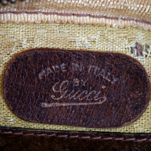 OLD　Gucci　UFO茶ショルダー