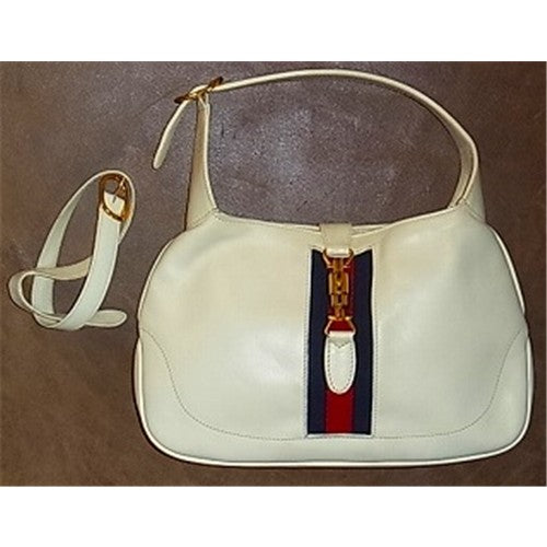 OLD Gucci ジャッキー金具ワンショルダー（白）