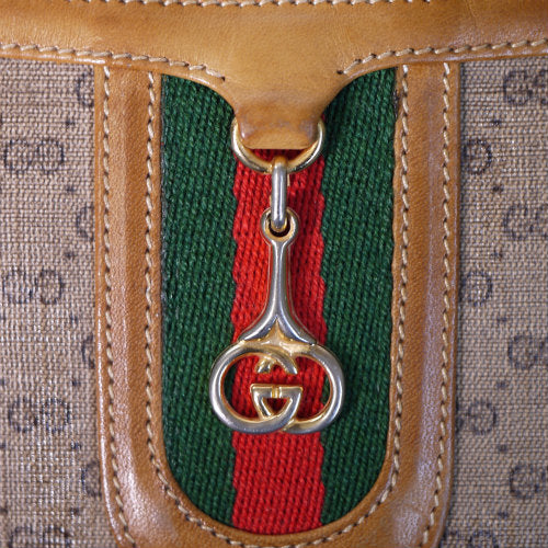 OLD Gucci ＜訳アリ＞マイクロＧＧショルダー（キャメル）