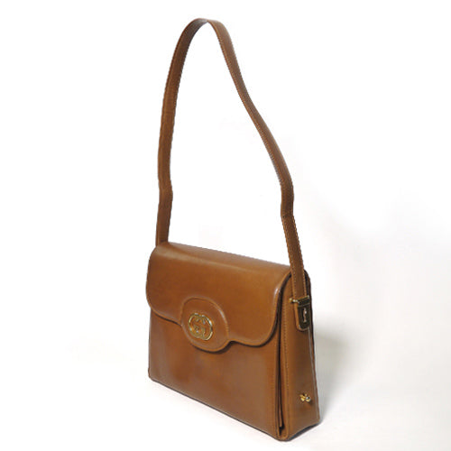 OLD Gucci 　キャメルGGワンショルダー