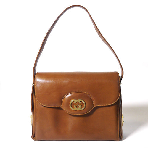 OLD Gucci 　キャメルGGワンショルダー