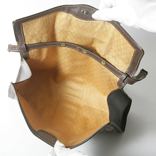 OLD Gucci クラッチショルダー（茶）