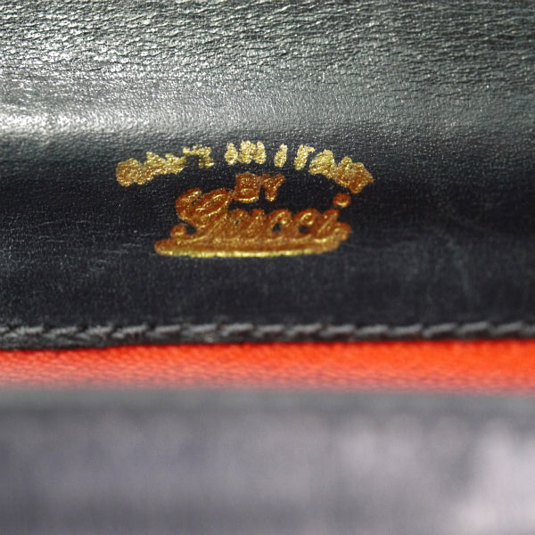 OLD Gucci　 代表作!シェリー半円ワンショルダー（青）