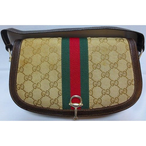 OLD Gucci 代表作！ジャガード半円ショルダー