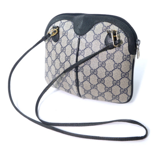 OLD Gucci 　2WAYポシェット&ポーチ（青）