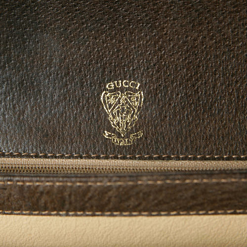 OLD Gucci ２Way丸フォルムショルダー（茶）