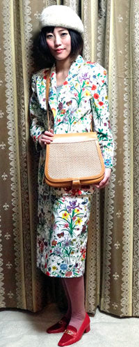 OLD Gucci キャメルループショルダー