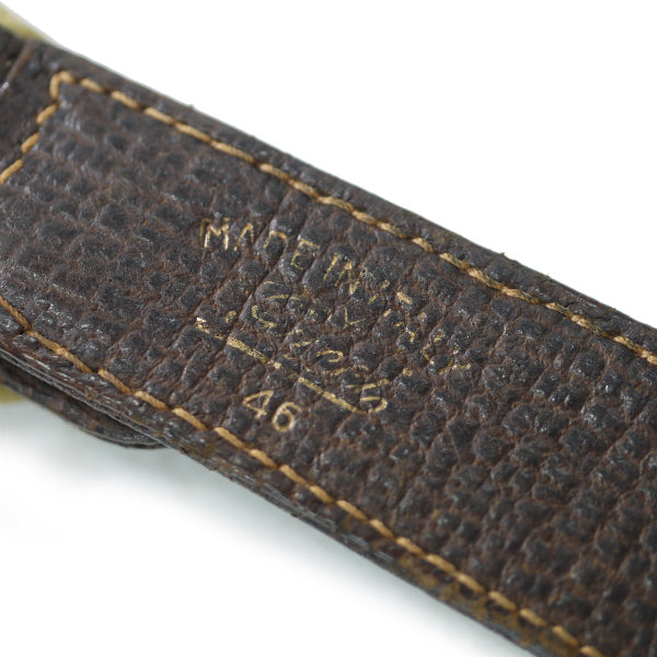 OLD Gucci　レア!ブーツマーク金具ショルダー（茶）