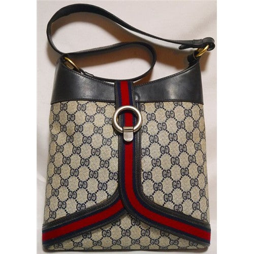 OLD Gucci レア！セミショルダー（青）