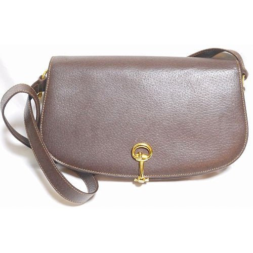 OLD Gucci　総皮　半円ワンショルダー（茶）