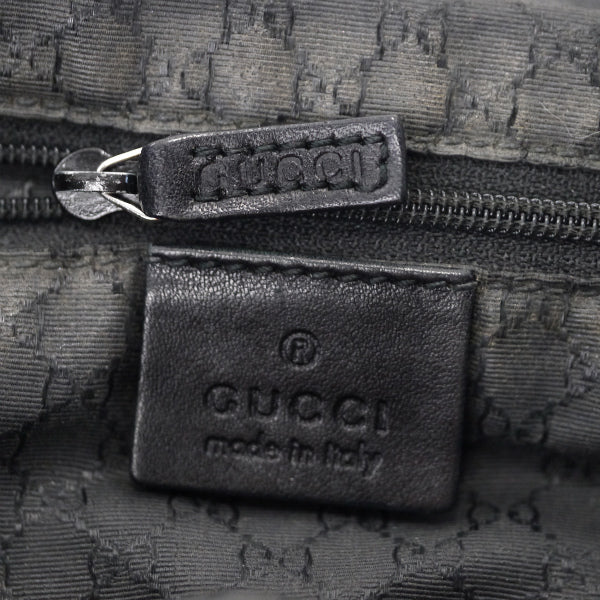 Gucci ２Way ホーボー バンブーバッグ中（黒）