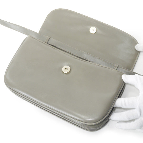 OLD Gucci うぐいす色レザーショルダー