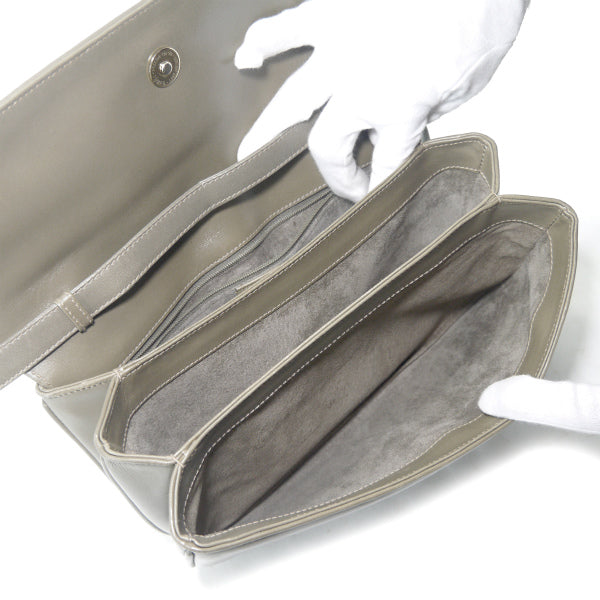 OLD Gucci うぐいす色レザーショルダー