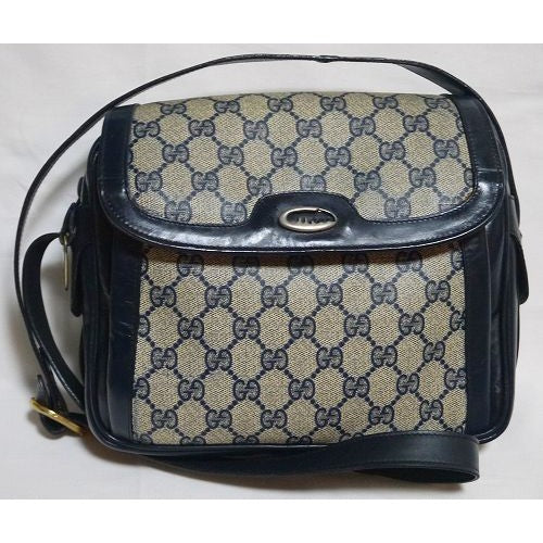 OLD Gucci ３Wayワニ金具クラッチショルダー（黒）